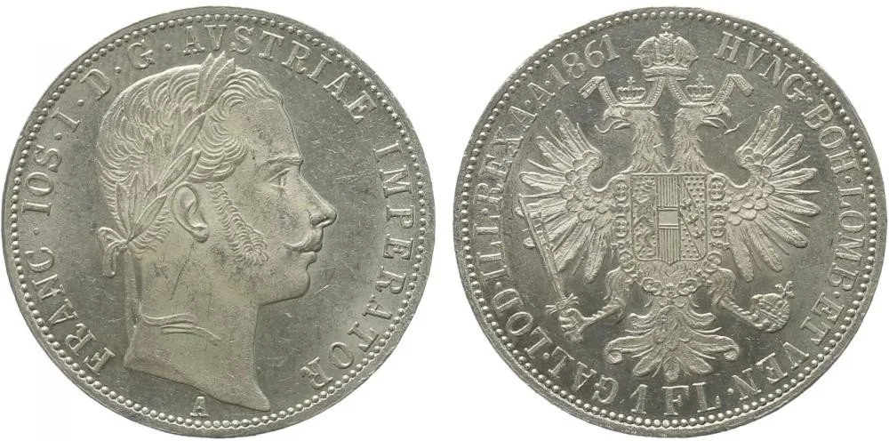 Rakouská a spolková měna, 1857 - 1892 — 1