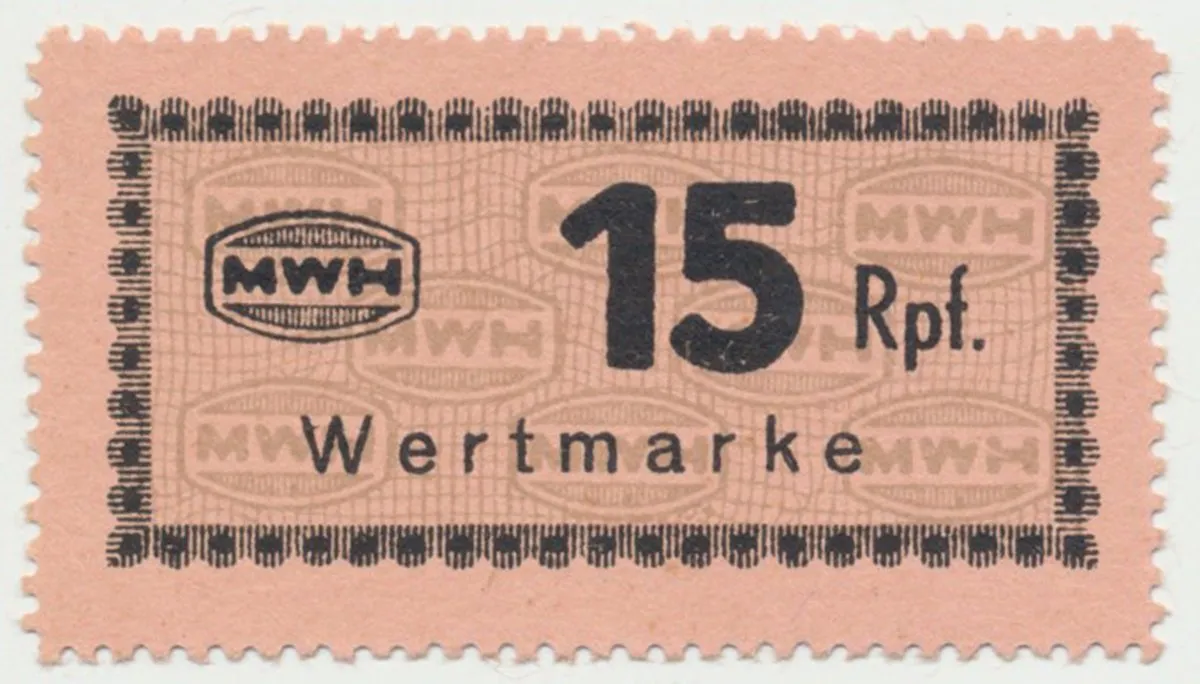 Holleischen (Holýšov) - MWH, 15 Reichspfennige b.d., Grab.Ho11