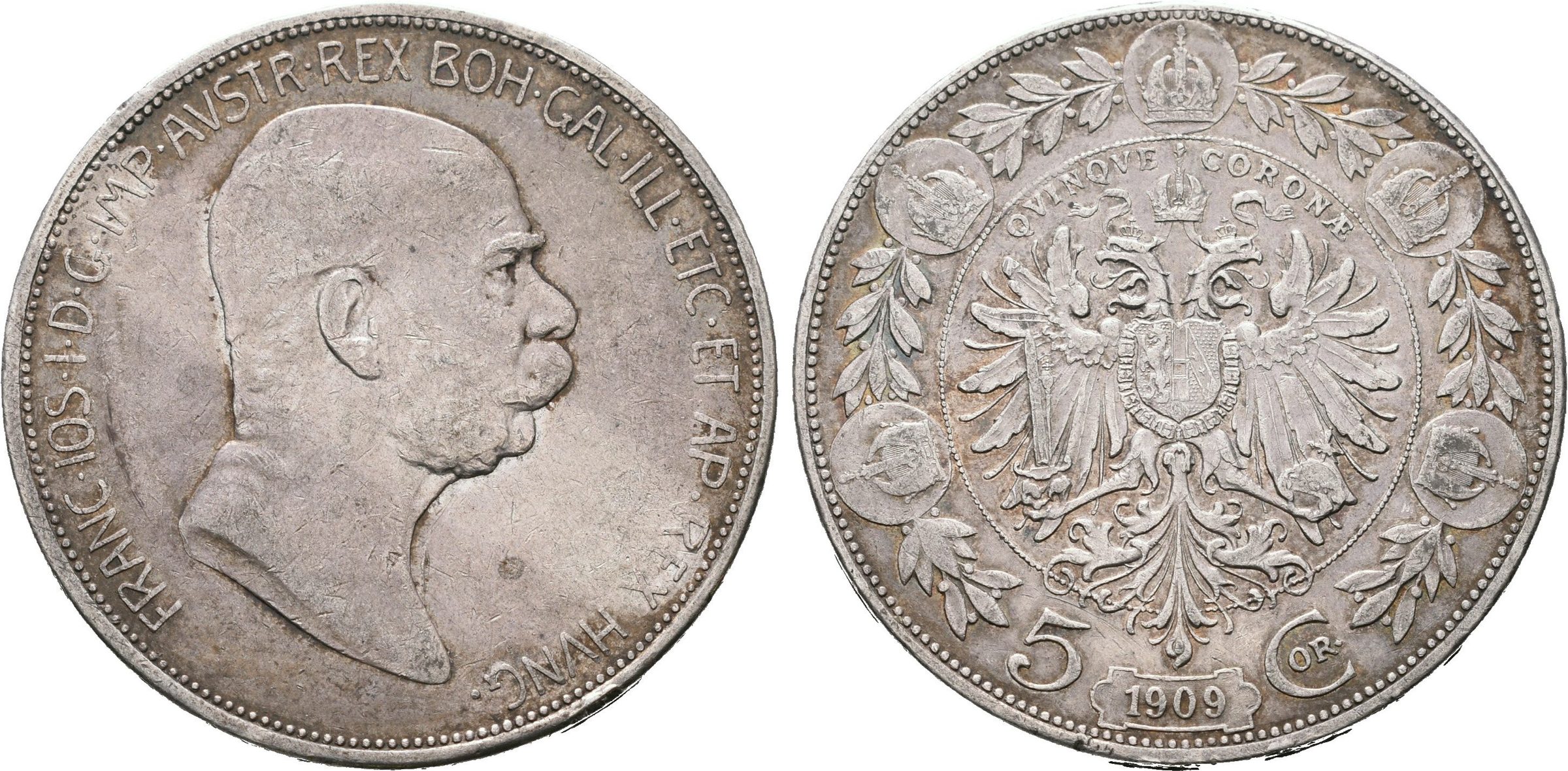 5 Koruna 1909
