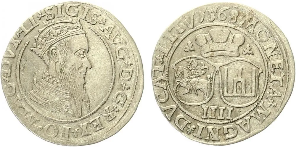 Polsko, Zikmund II. August, 1548 - 1572 — 1