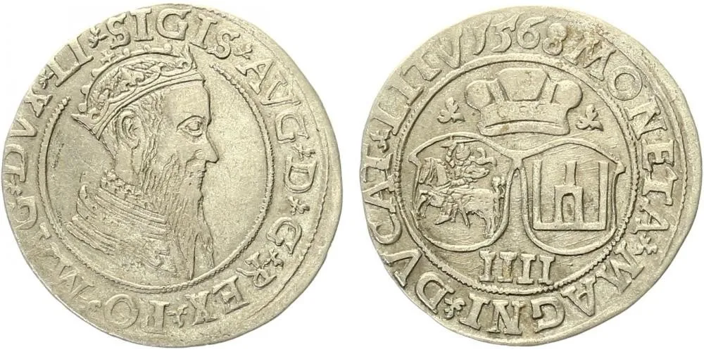Polsko, Zikmund II. August, 1548 - 1572 — 1