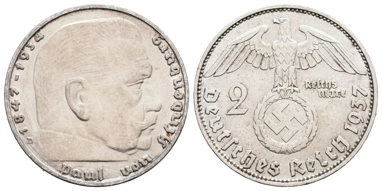 III. říše, 2 Marka 1937 A