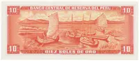 Peru, 10 Soles de Oro 1968, P.93 - fotografie 2
