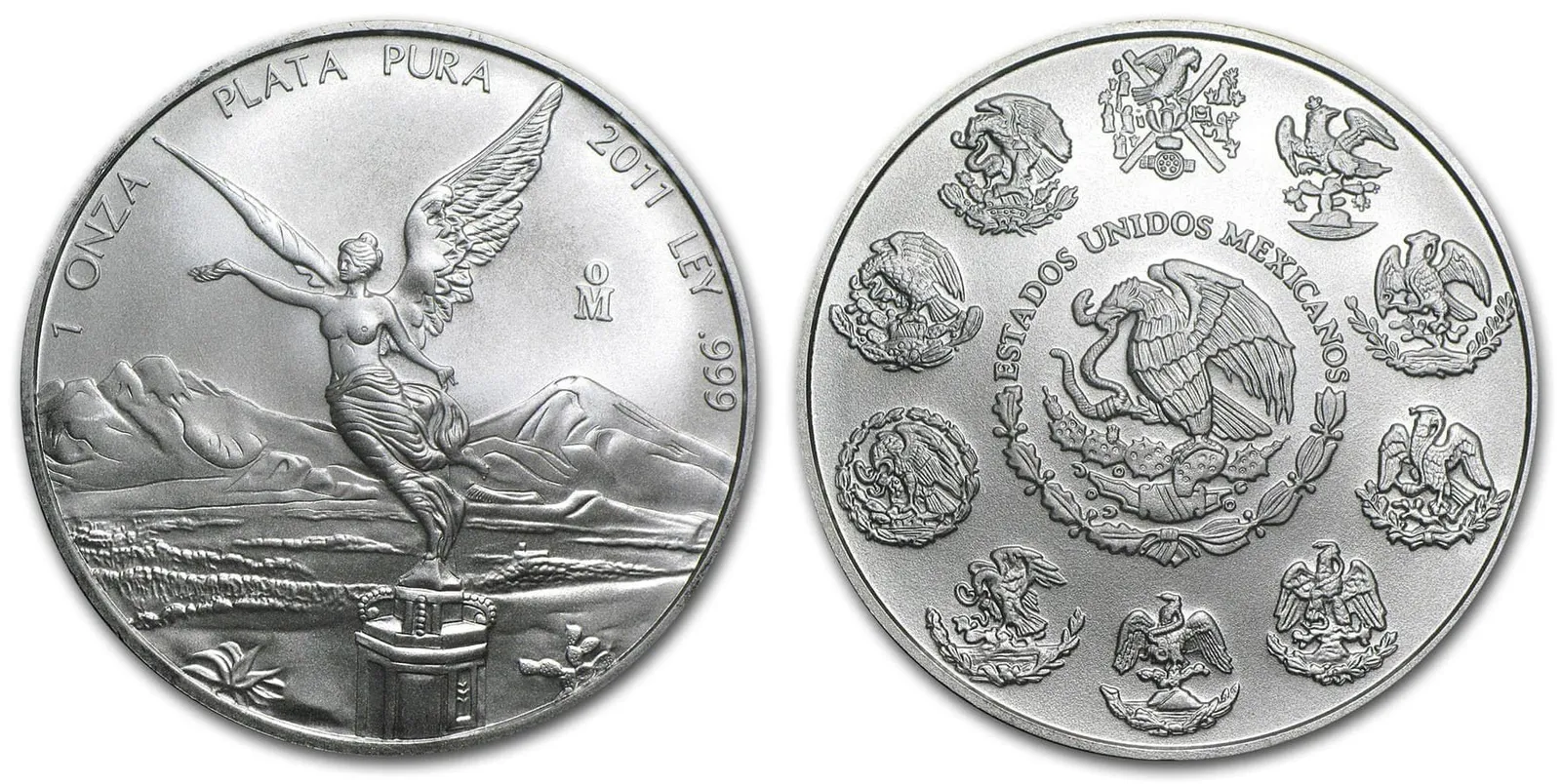 Mexiko, Stříbrná mince Libertad 2011