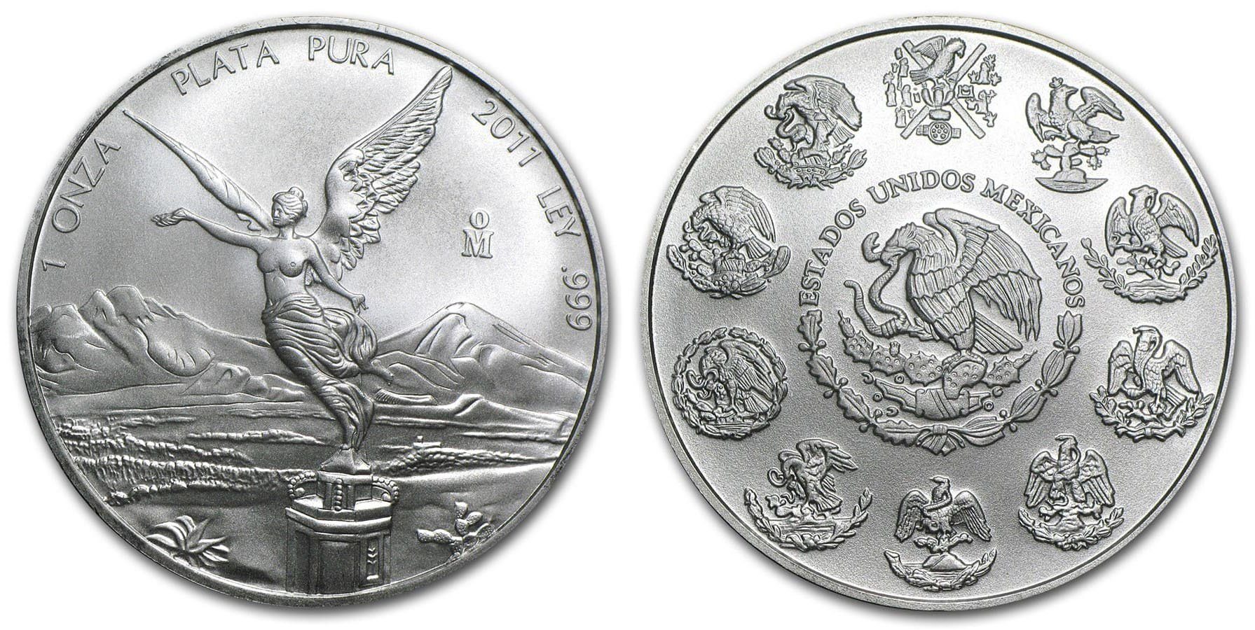 Mexiko, Stříbrná mince Libertad 2011