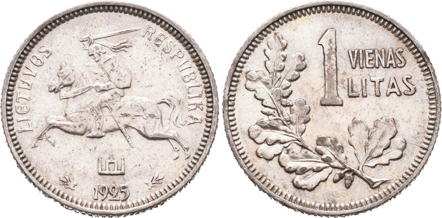 Litva, 1 Litas 1925