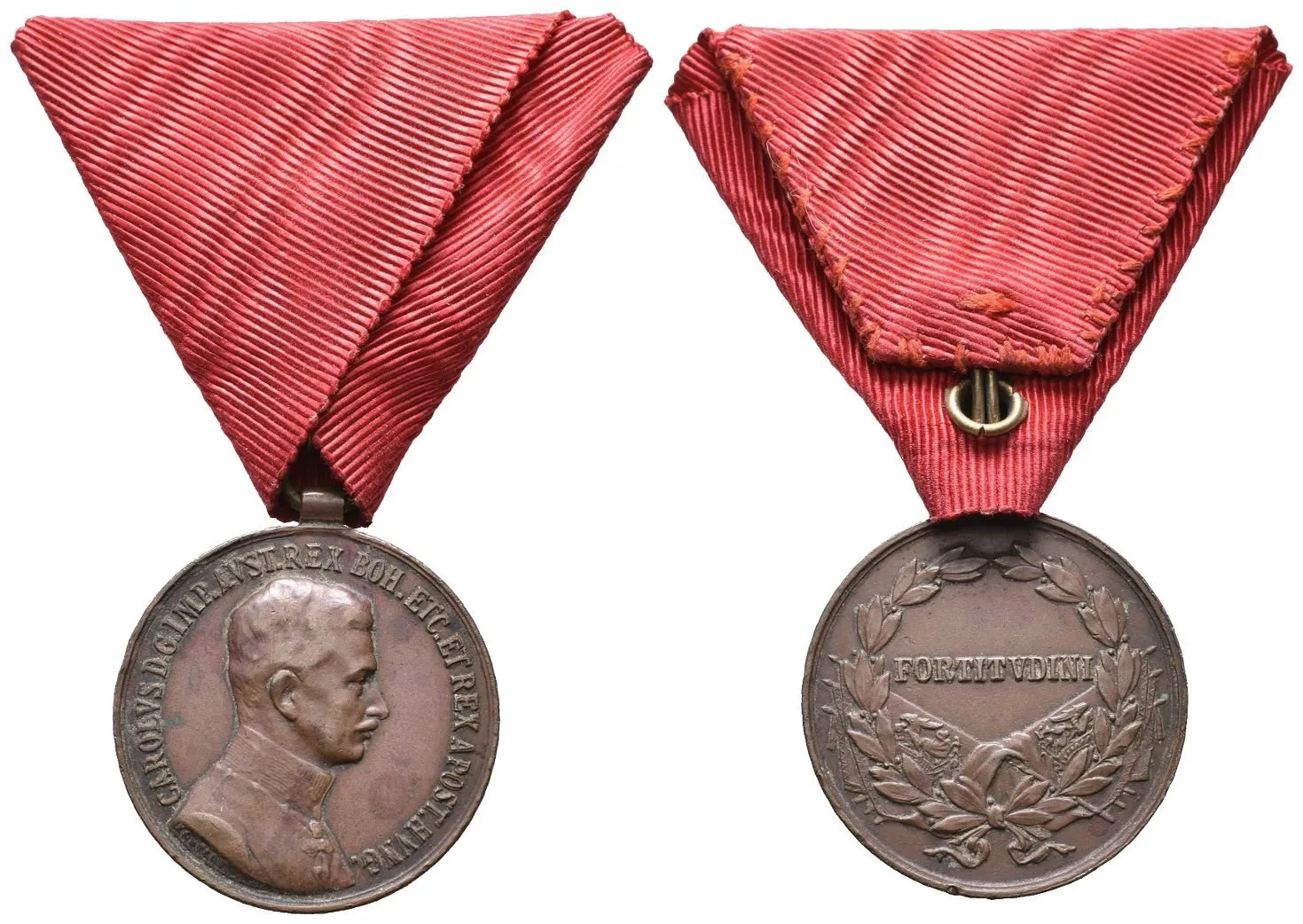 Medaile za statečnost, bronzová
