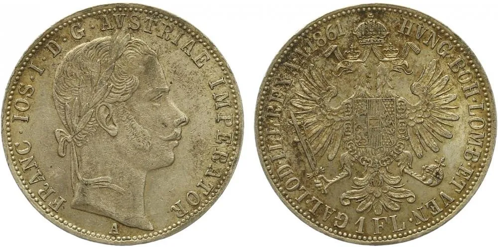 Rakouská a spolková měna, 1857 - 1892 — 1