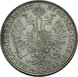Rakouská a spolková měna, 1857 - 1892 — 1