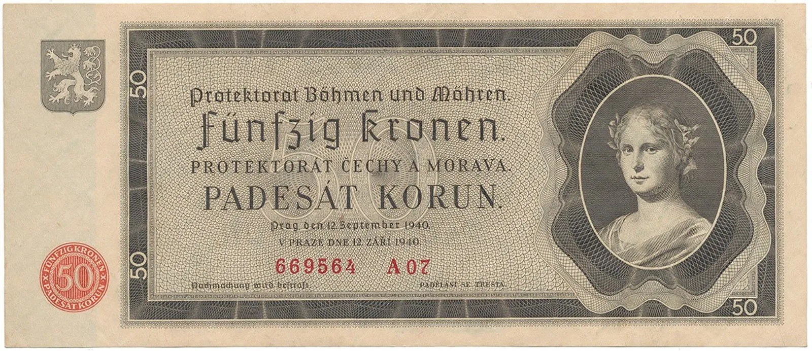 Protektorát Čechy a Morava, 1939 - 1945 — 1