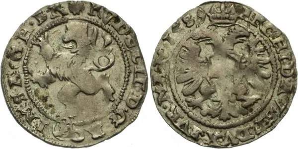 Bílý groš 1589, Kutná Hora - Šatný