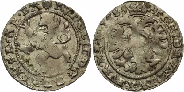 Bílý groš 1589, Kutná Hora - Šatný