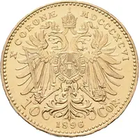 10 Koruna 1896 - fotografie 5