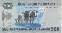 Rwanda, 500 Francs 2013, P.38a