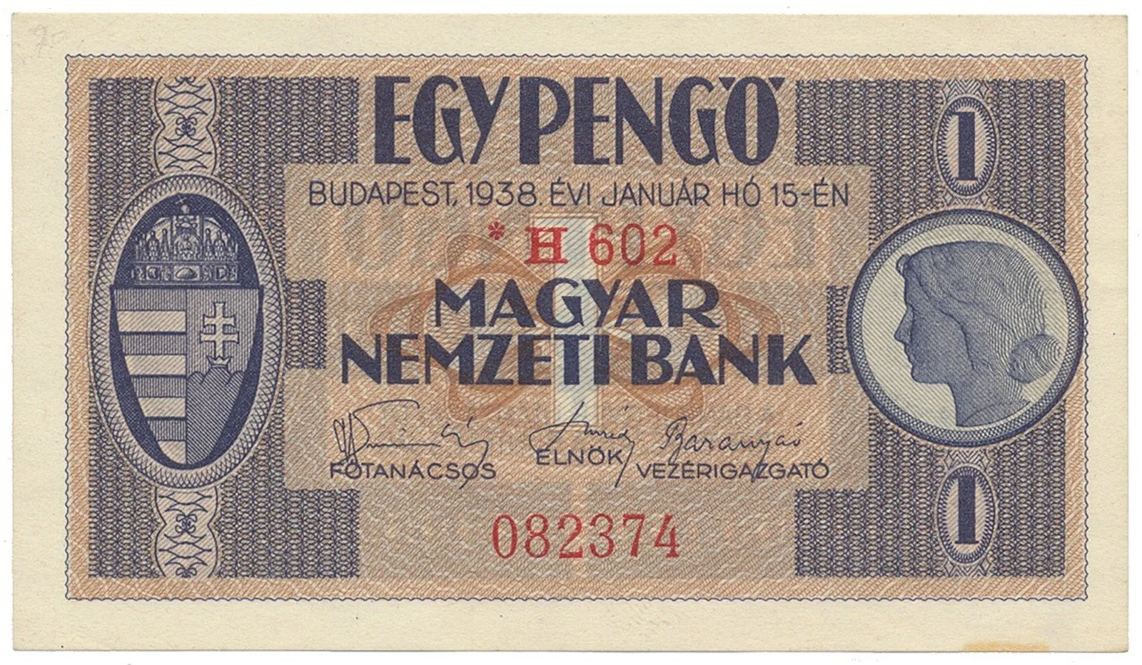 Maďarská platidla na československém území 1938-1945 — 1