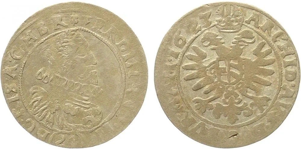 Ferdinand II., 1619 - 1637 (Mince kiprová) — 1