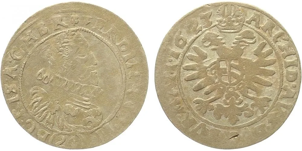 Ferdinand II., 1619 - 1637 (Mince kiprová) — 1