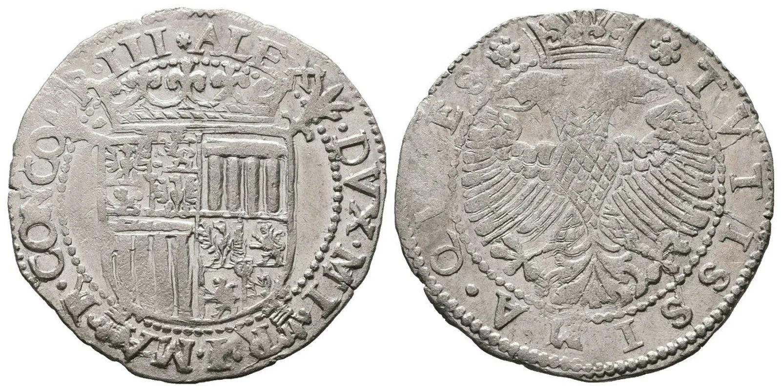 Itálie - Mirandola, Alessandro I. Pico, 1602 - 1637 — 1