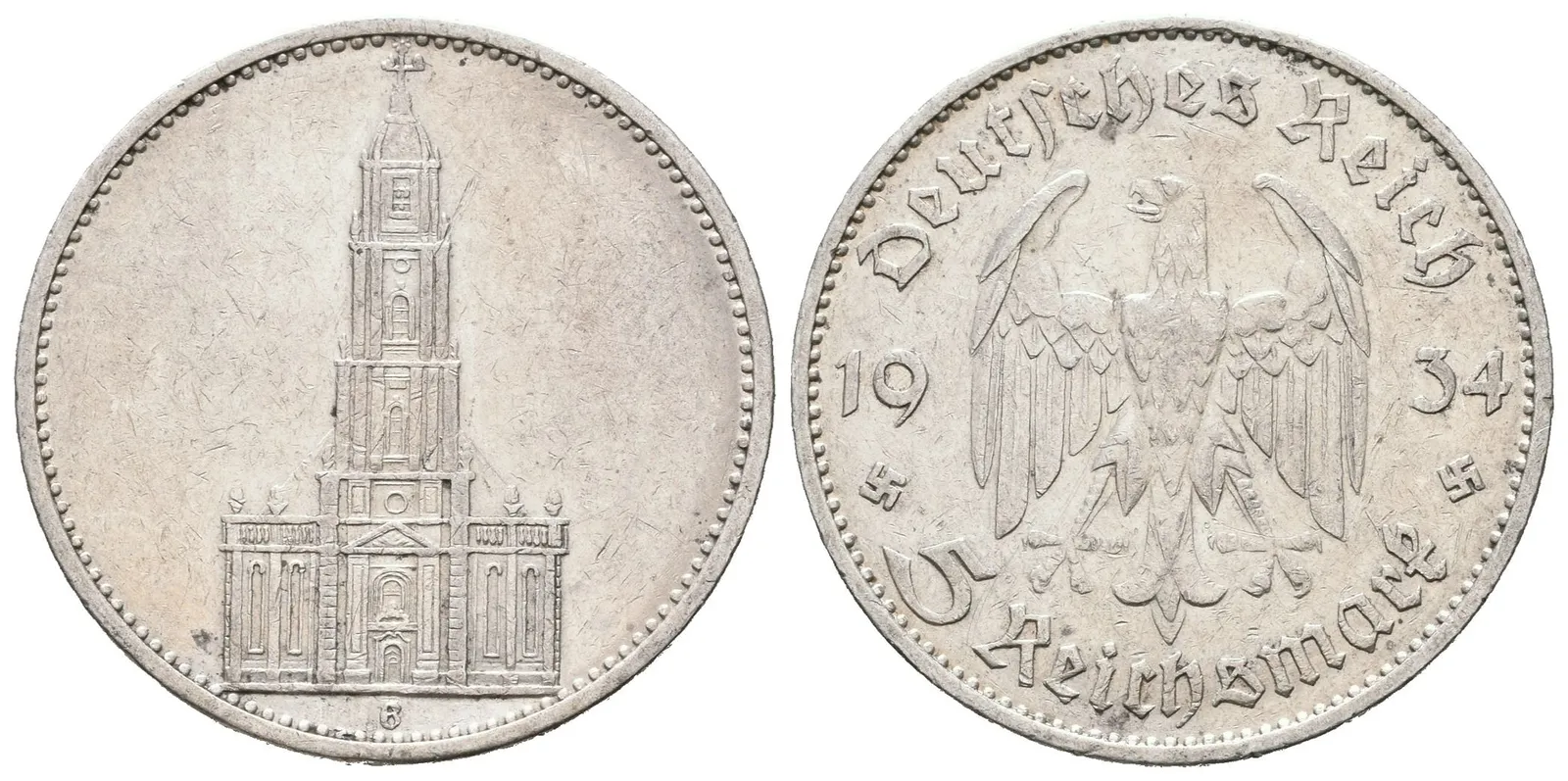 III. říše, 5 Marka 1934 G