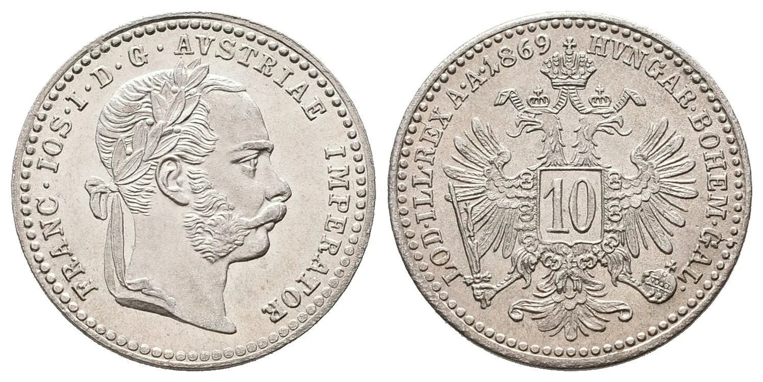 Rakouská a spolková měna, 1857 - 1892 — 1