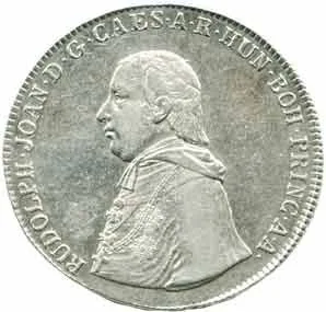 Olomouc - arcibiskupství, Rudolf Jan, 1819 - 1831 — 1