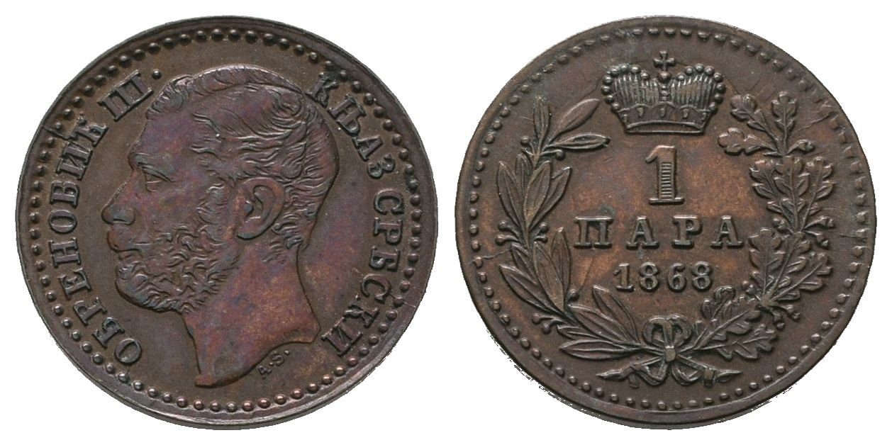 Srbsko, 1 Para 1868
