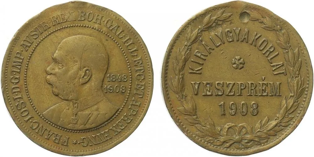František Josef I., medaile vojenských manévrů — 1