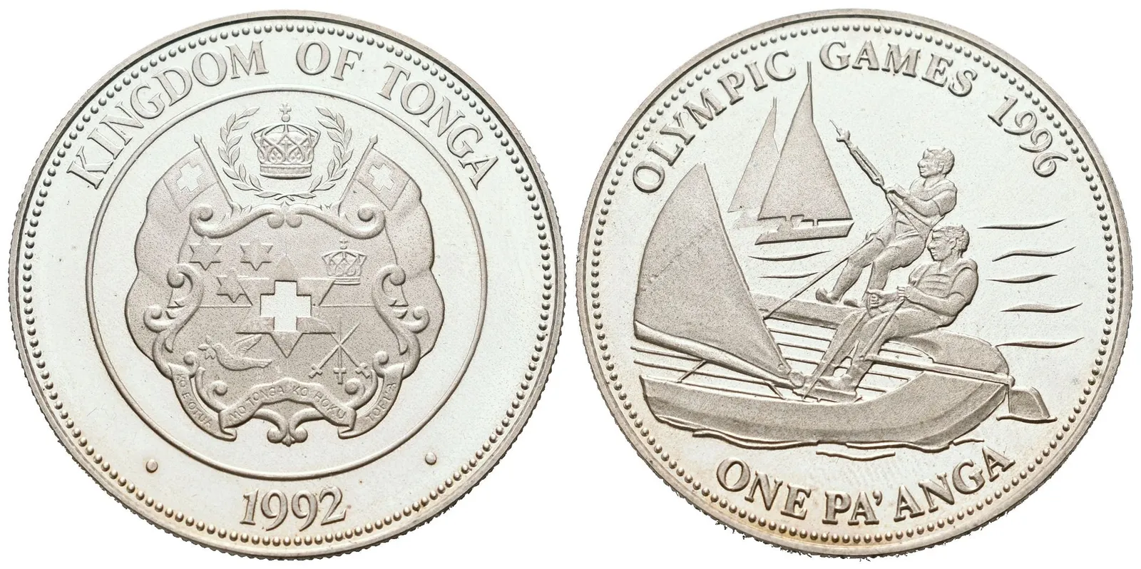 Tonga, 1 Paʻanga 1992 - Plachtění