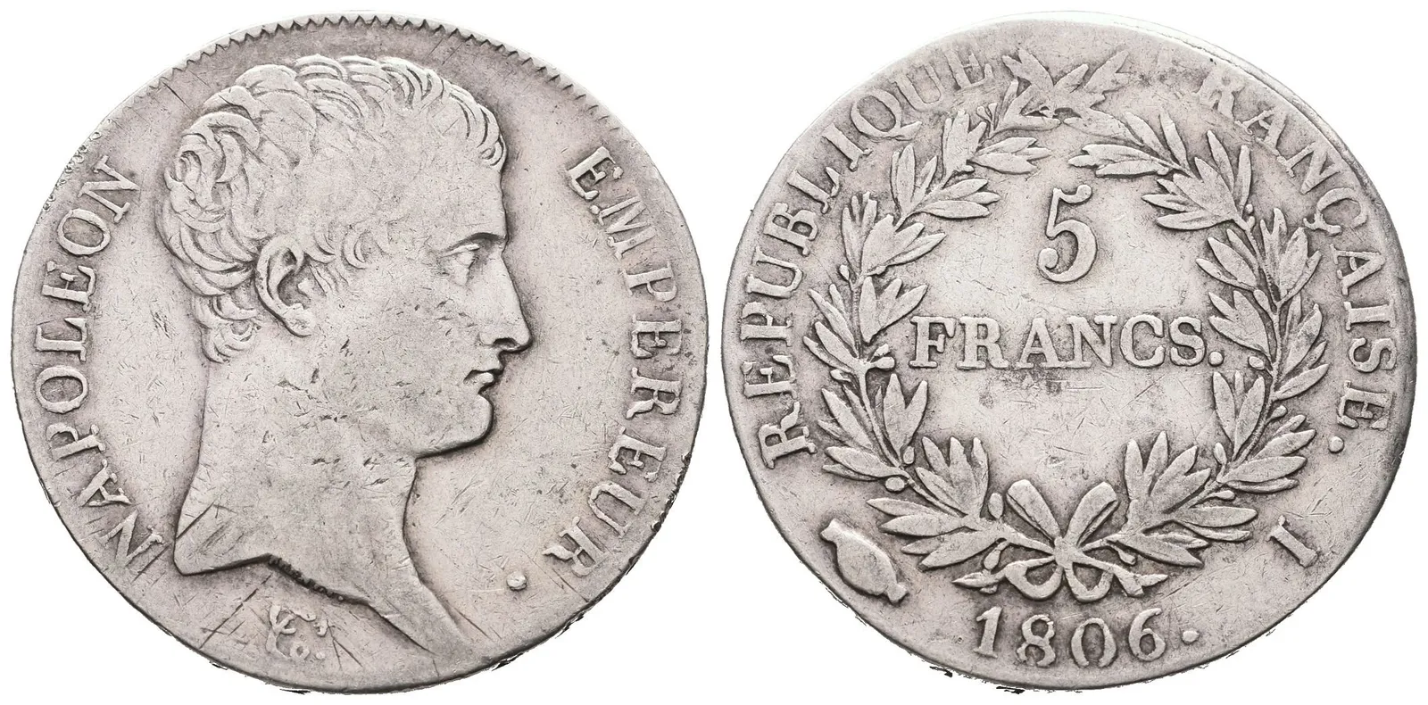 Francie, 5 Frank 1806 I