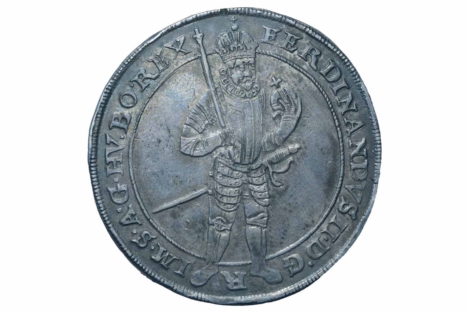 Ferdinand II. - 1 tolar Praha Schuster
