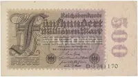 Německo, 500 Millionen Mark 1923, Ro.109a