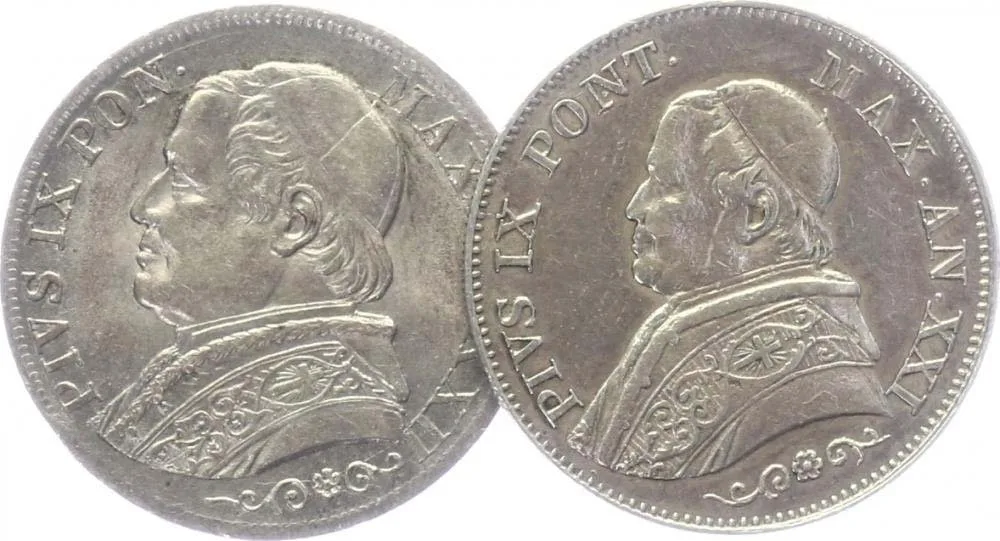 Vatikán, Pius IX., 1846 - 1878 — 1