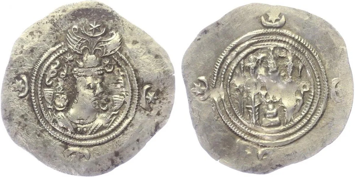 Sásánovci, Chusró II., 590 - 628 — 1