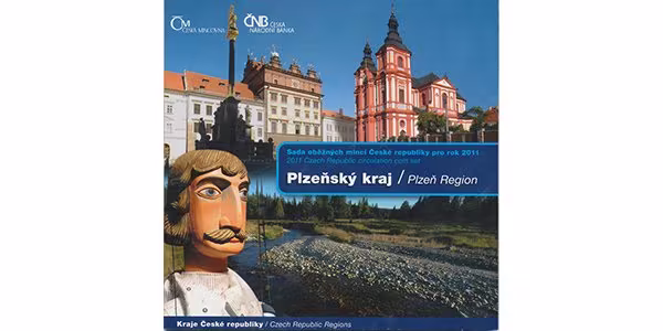 Ročníková sada mincí 2011 - Plzeňský kraj
