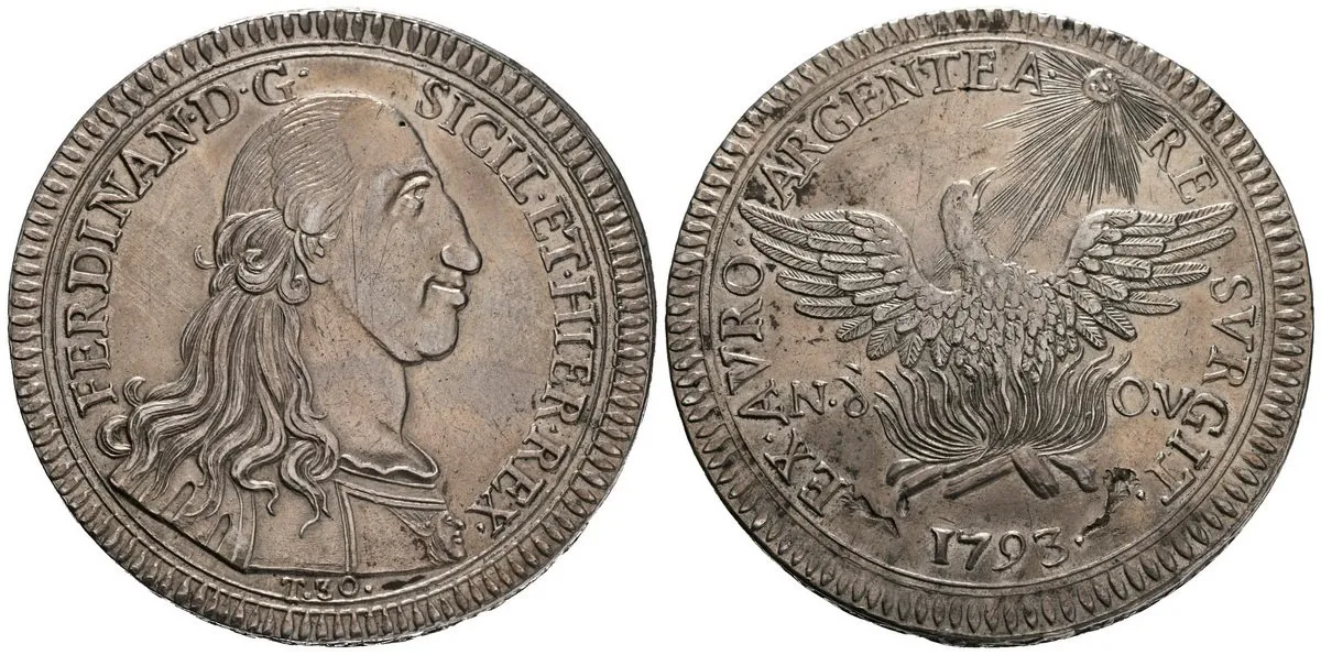 Itálie - Sicilie, Ferdinand III., 1759 - 1816 — 1