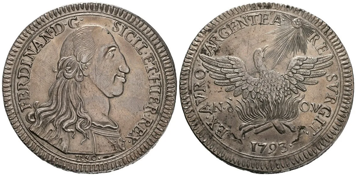 Itálie - Sicilie, Ferdinand III., 1759 - 1816 — 1