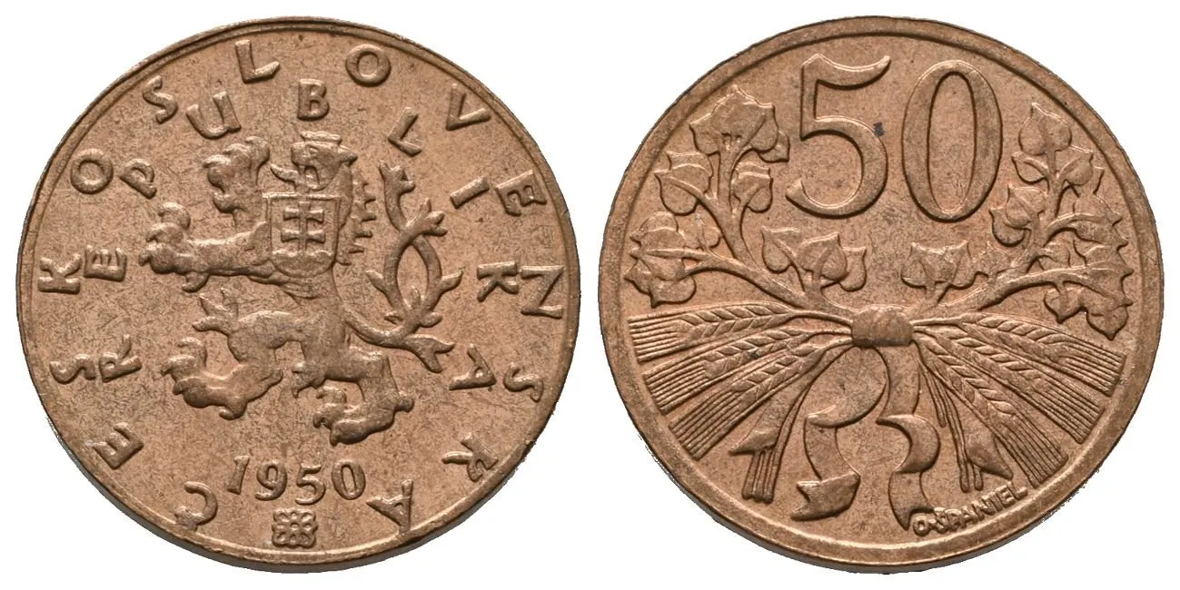 50 Haléř 1950