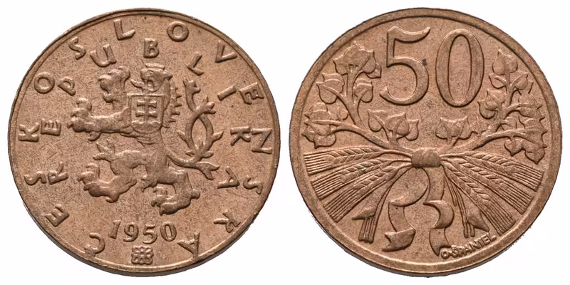 50 Haléř 1950