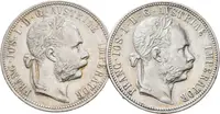 Zlatník 1885, 1886_, patina, rysky_2 ks — 2