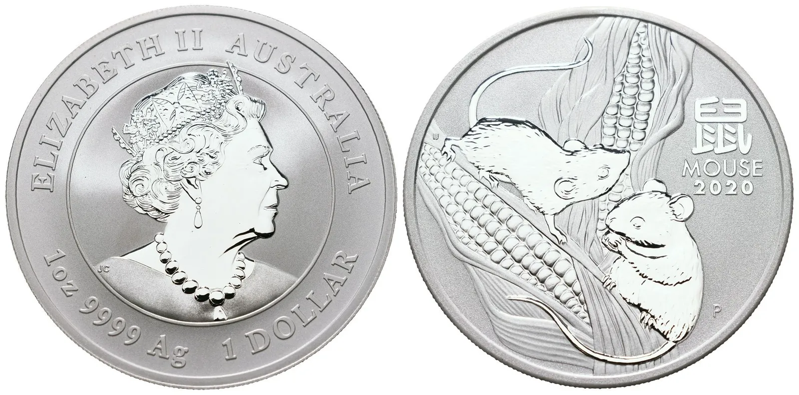 Austrálie, 1 Dollar 2020 - 1 Oz (Rok Krysy)