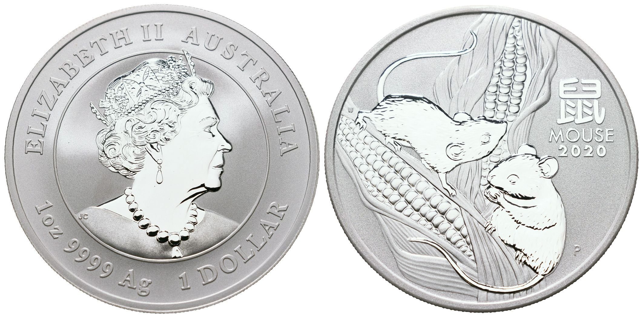 Austrálie, 1 Dollar 2020 - 1 Oz (Rok Krysy)