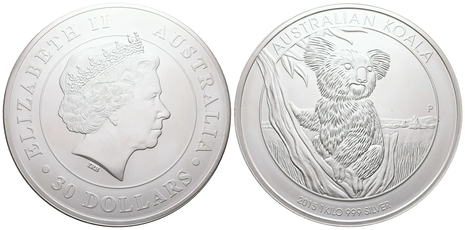 Austrálie, 30 Dollar 2015 - Australian Koala