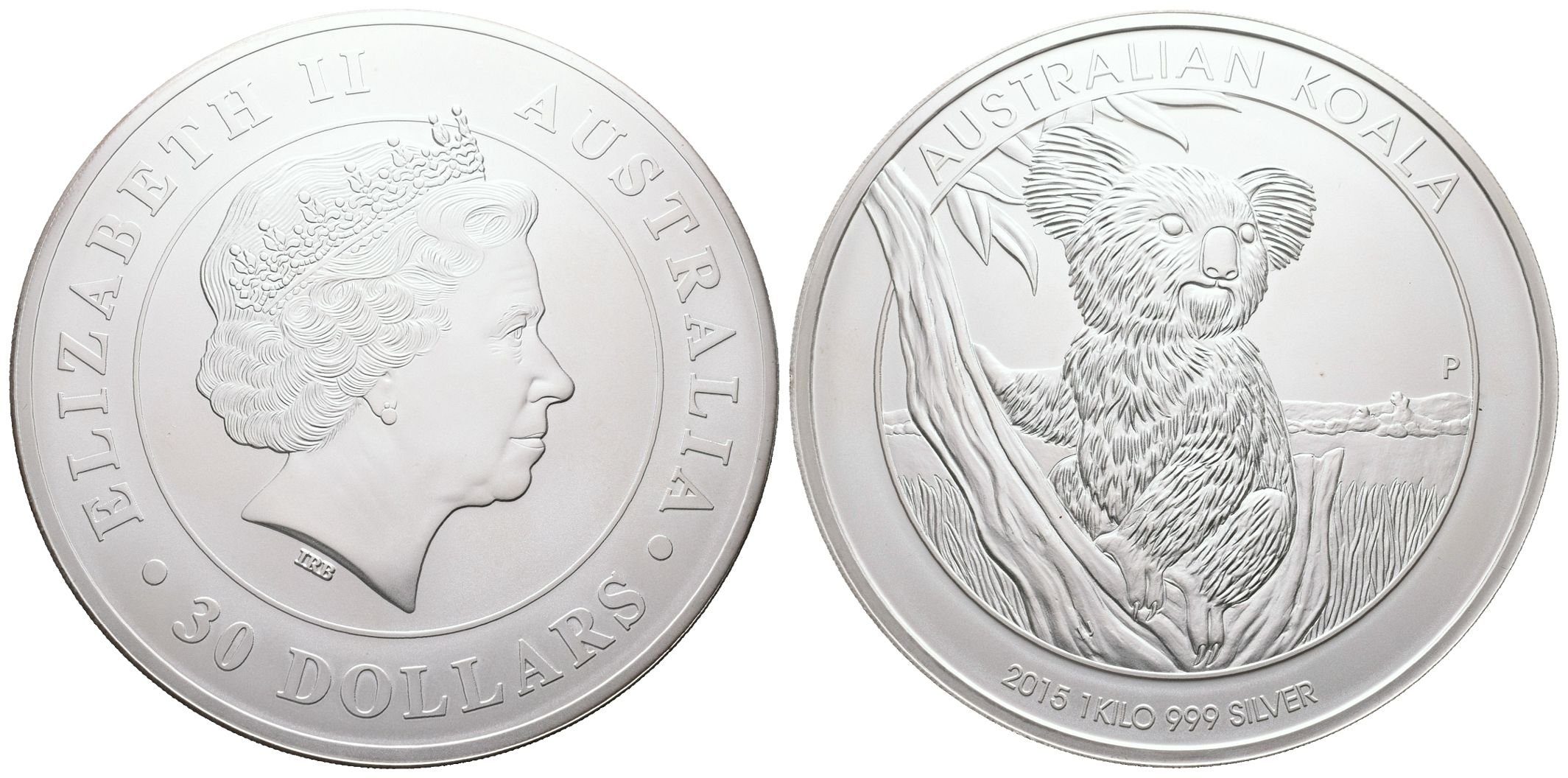 Austrálie, 30 Dollar 2015 - Australian Koala