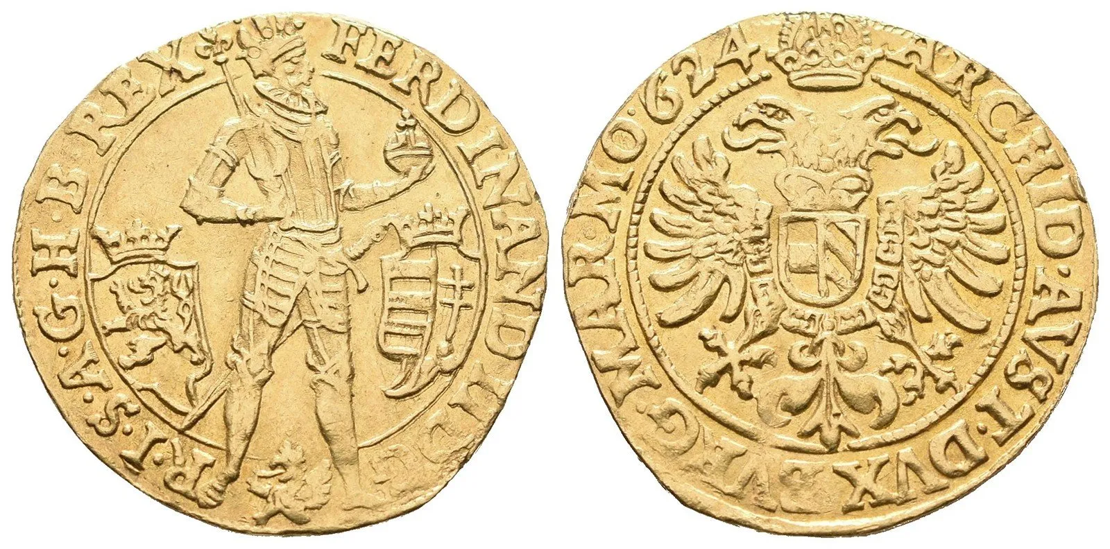 Ferdinand II., 1619 - 1637 (Mince dobrého zrna) — 1