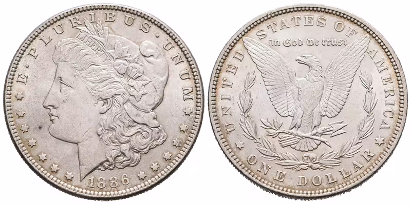 USA, 1 Dollar 1886
