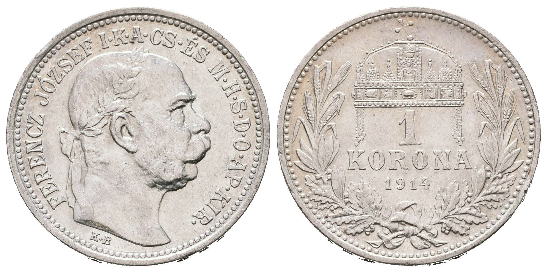 1 Koruna 1914 KB