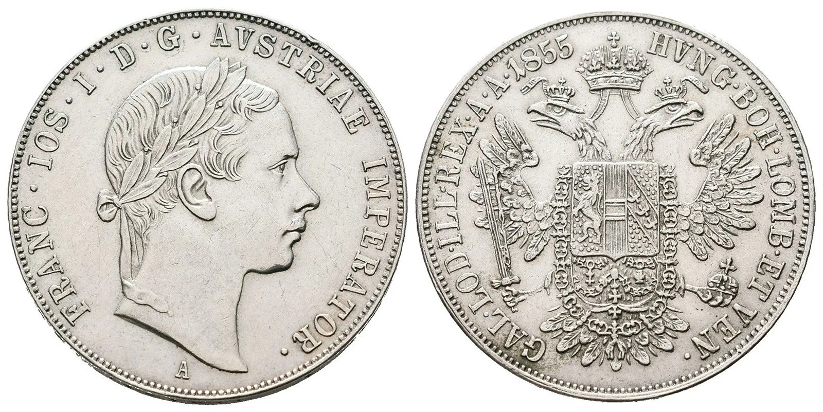 Konvenční měna, 1848 - 1857 — 1