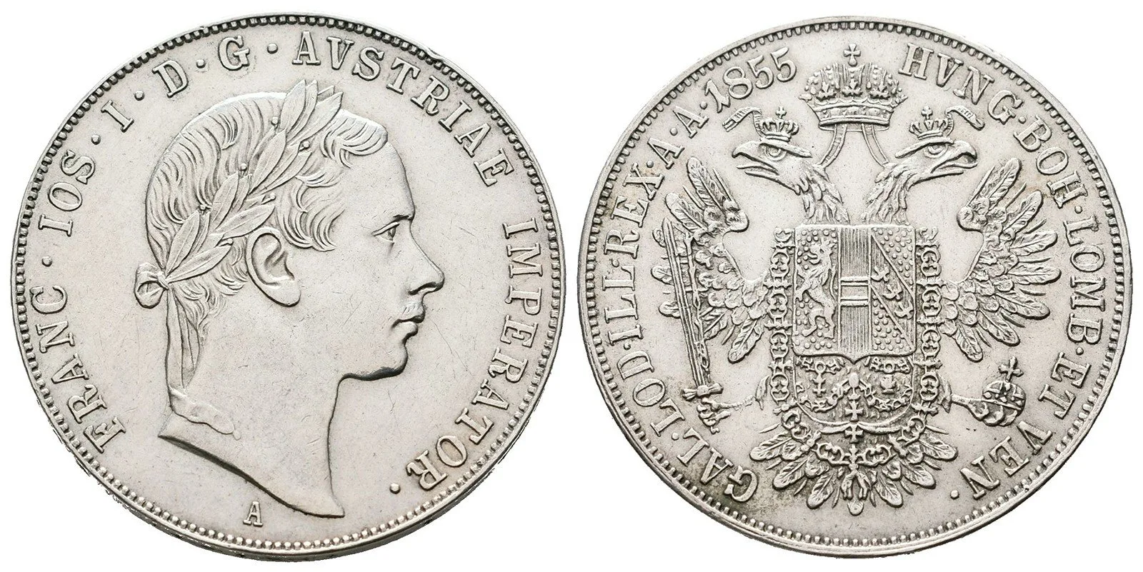 Konvenční měna, 1848 - 1857 — 1