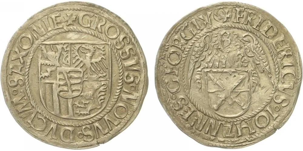 Sasko, Friedrich III., Johann a Georg, 1507 - 1525 — 1