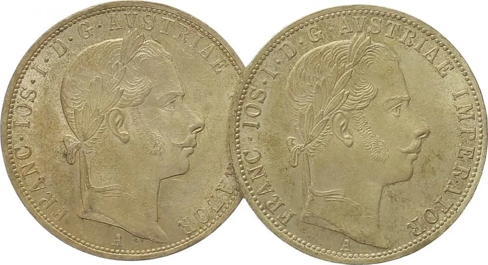 Rakouská a spolková měna, 1857 - 1892 — 1